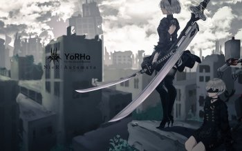 40 4k Ultra Hd Nier Automata Wallpapers Background Images