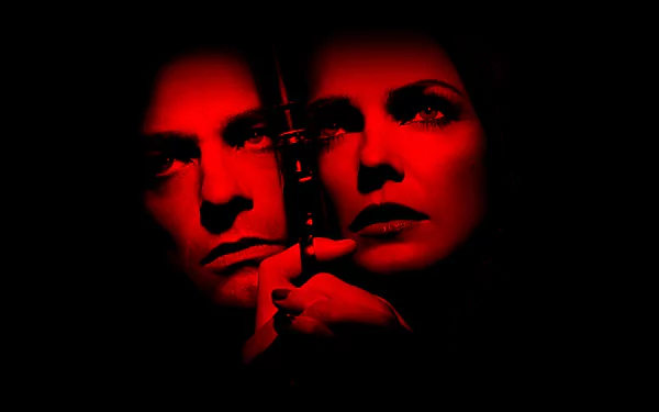 Matthew Rhys Keri Russell red The Americans TV Show HD Desktop Wallpaper | Background Image