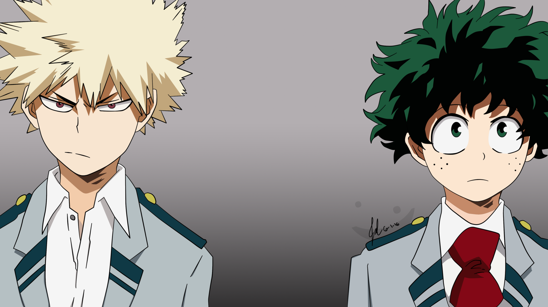 Izuku Midoriya & Katsuki Bakugou 4K Ultra HD Wallpaper