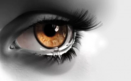 tears artistic eye HD Desktop Wallpaper | Background Image