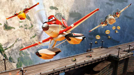 movie Planes: Fire & Rescue HD Desktop Wallpaper | Background Image