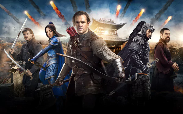 Matt Damon movie The Great Wall HD Desktop Wallpaper | Background Image