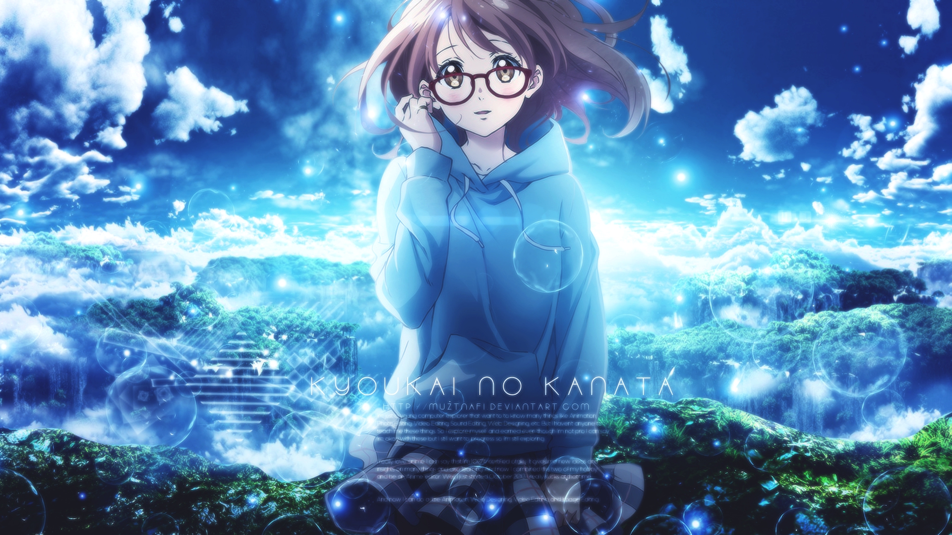 Anime Beyond the Boundary HD Wallpaper