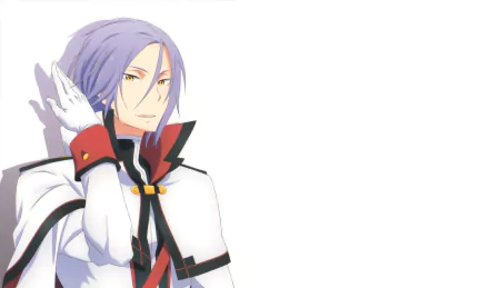 Julius Juukulius from Re:Zero - Starting Life in Another World, depicted in a 4K Ultra HD anime-style desktop wallpaper with a bright, minimal background.