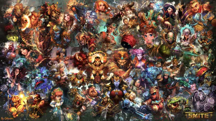  56 Smite Gods by Getsukeii