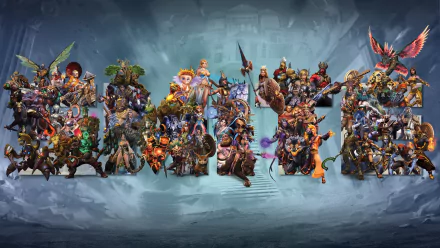  Multiple Smite Gods Wallpaper by Getsukeii