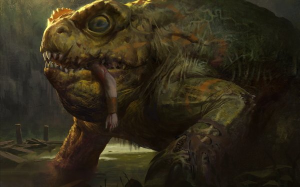 Game Magic: The Gathering Creature Lizard HD Wallpaper | Background Image
