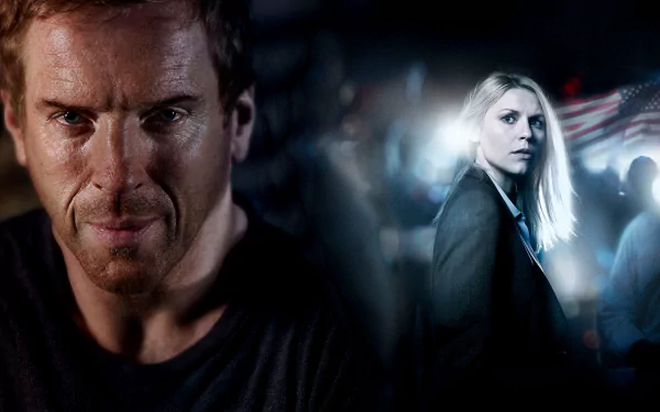 Damian Lewis Claire Danes TV Show Homeland HD Desktop Wallpaper | Background Image