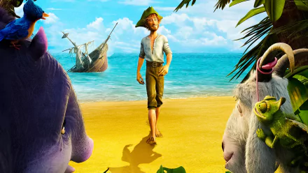movie Robinson Crusoe: The Wild Life HD Desktop Wallpaper | Background Image