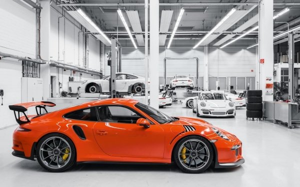 Vehicles Porsche 911 GT3 Porsche Porsche 911 Orange Car Car HD Wallpaper | Background Image