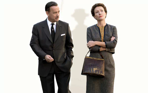 Tom Hanks Emma Thompson movie Saving Mr. Banks HD Desktop Wallpaper | Background Image