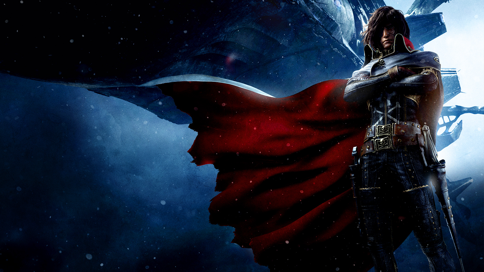 Anime Space Pirate Captain Harlock HD Wallpaper | Background Image