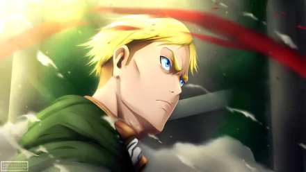 Erwin Smith Anime Attack on Titan HD Desktop Wallpaper | Background Image