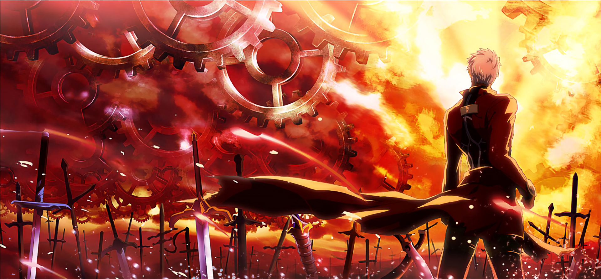 Fatestay Night Unlimited Blade Works Hd Wallpaper Background Image