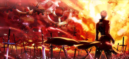 Anime Fate/Stay Night: Unlimited Blade Works HD Desktop Wallpaper | Background Image