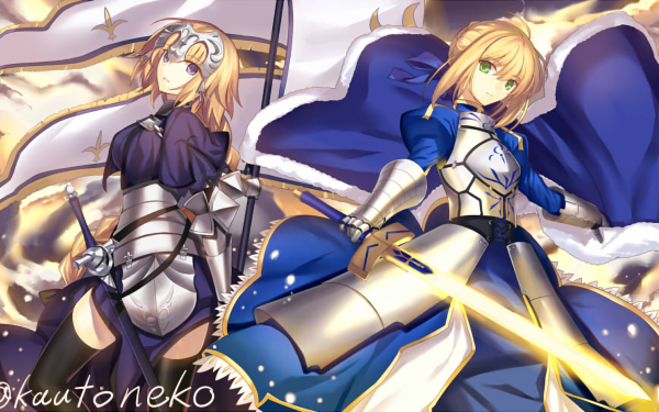 Anime Fate/Grand Order Fate Series Ruler Saber HD Wallpaper | Background Image