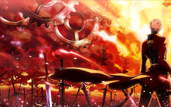 Anime Fate/Stay Night: Unlimited Blade Works HD Desktop Wallpaper | Background Image