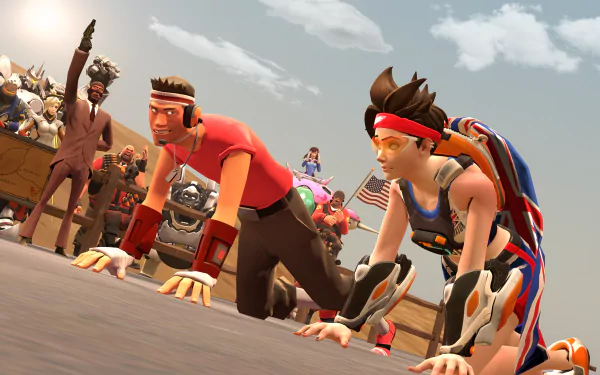  Running Scout VS Tracer Sprinter by DarknessRingoGallery