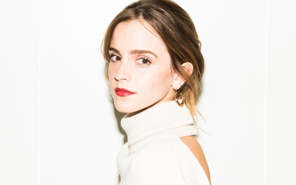 Celebrity Emma Watson Actress English Brunette Lipstick Brown Eyes HD Wallpaper | Background Image