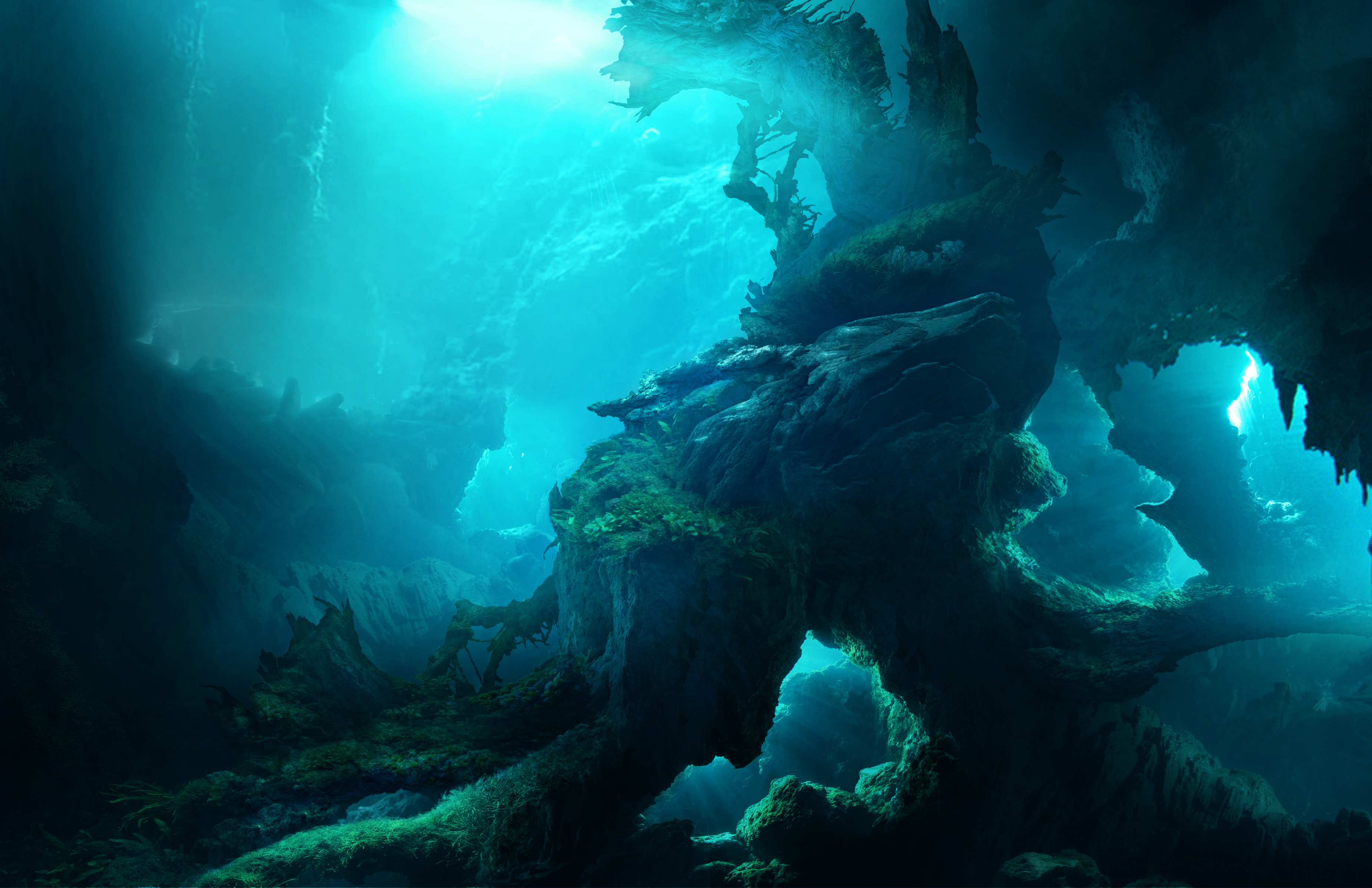 Fantasy Cave HD Wallpaper | Background Image