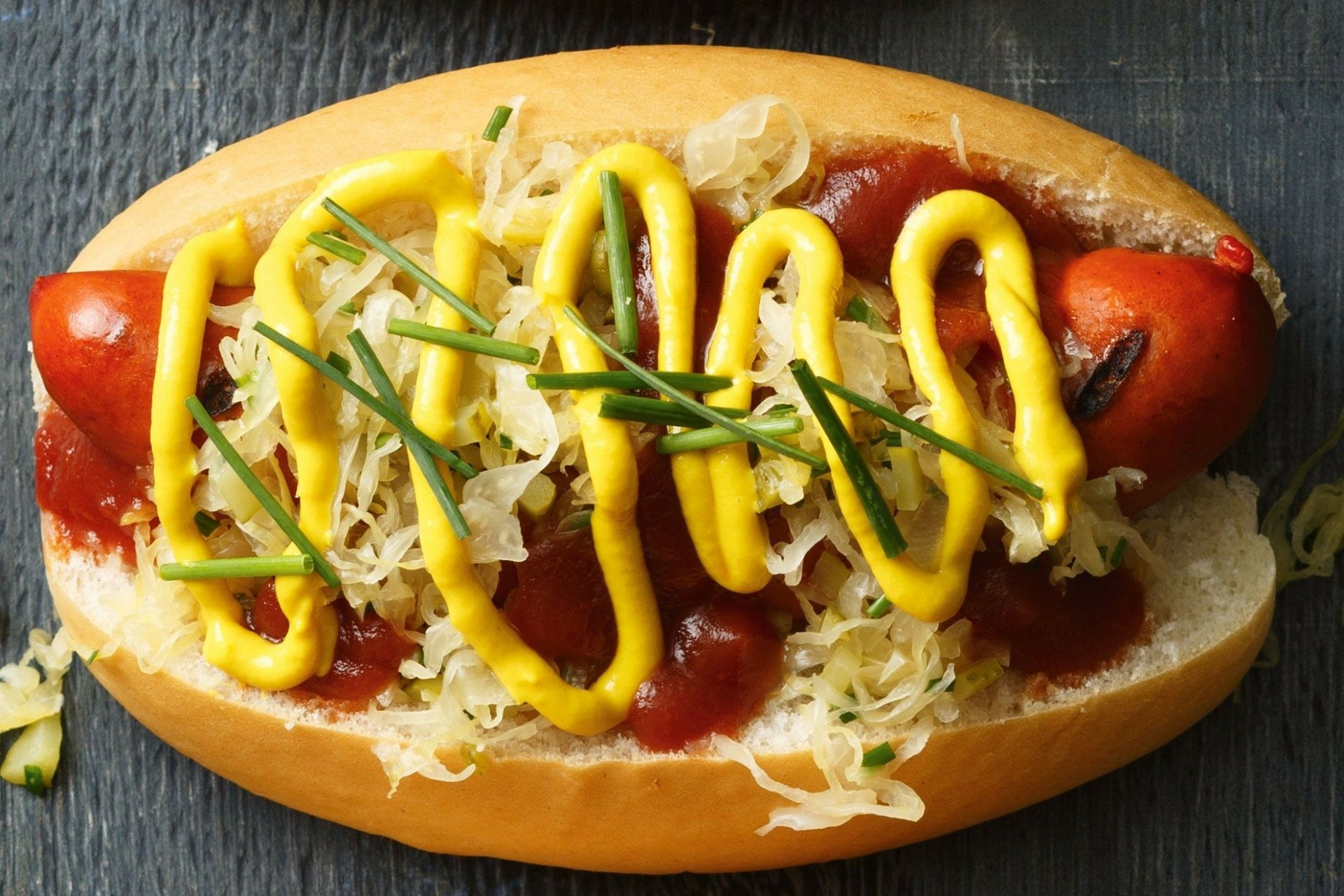 Download Food Hot Dog HD Wallpaper