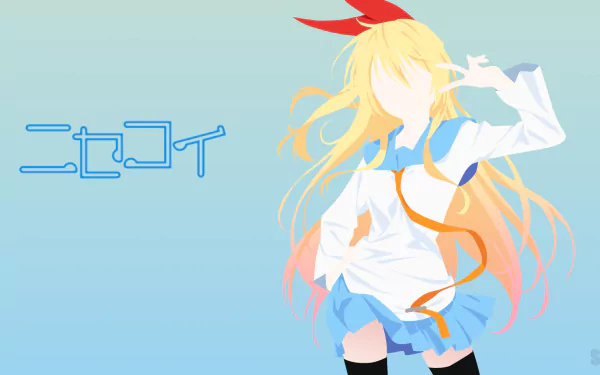 Chitoge Kirisaki Anime Nisekoi HD Desktop Wallpaper | Background Image