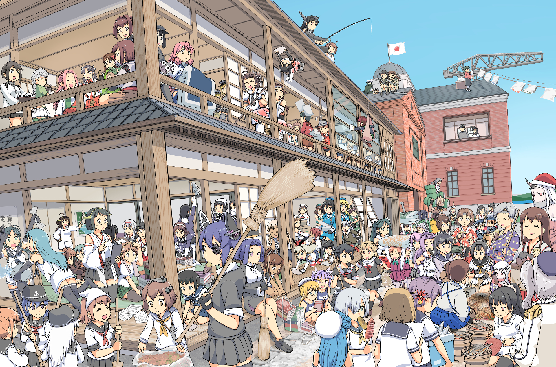 Anime Kantai Collection HD Wallpaper