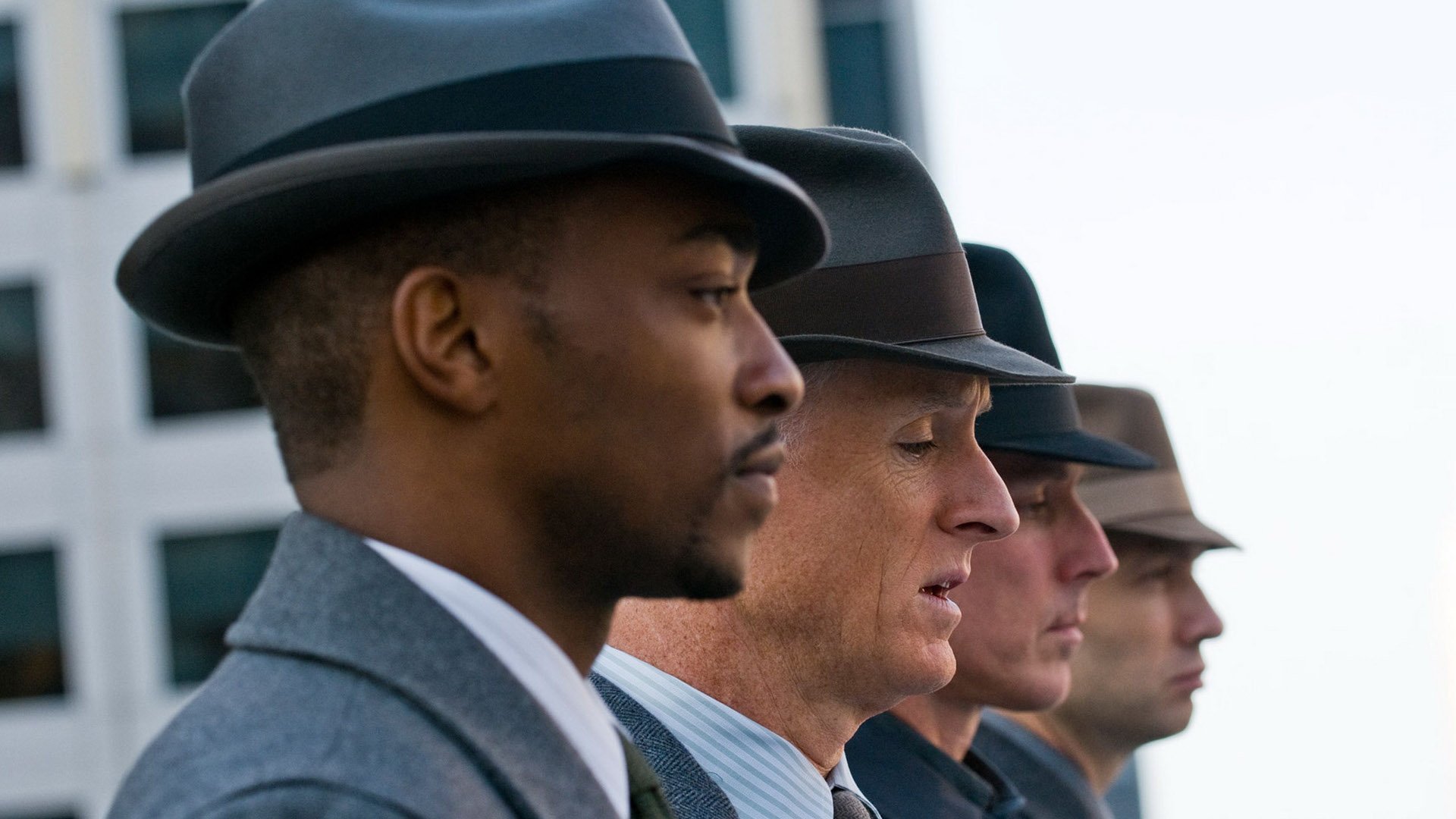 Download John Slattery Anthony Mackie Movie The Adjustment Bureau HD Wallpaper