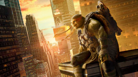 Michelangelo (TMNT) movie Teenage Mutant Ninja Turtles: Out Of The Shadows HD Desktop Wallpaper | Background Image