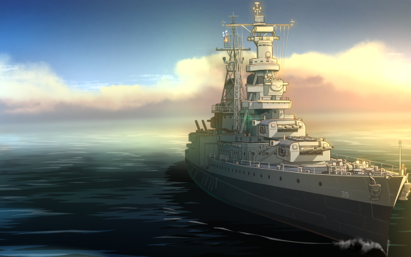 Anime Original USS Indianapolis HD Wallpaper | Background Image