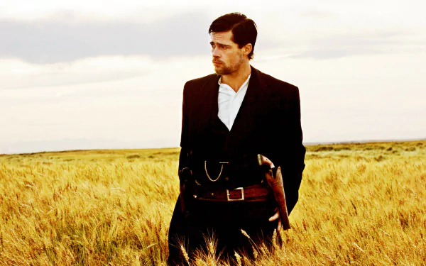 Brad Pitt movie The Assassination of Jesse James by the Coward Robert Ford HD Desktop Wallpaper | Background Image