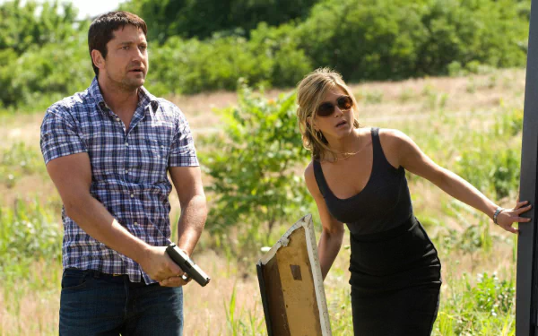 Gerard Butler Jennifer Aniston movie The Bounty Hunter HD Desktop Wallpaper | Background Image