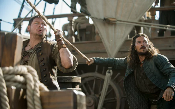 John Silver (Black Sails) Luke Arnold TV Show Black Sails HD Desktop Wallpaper | Background Image