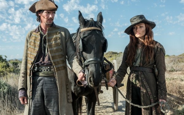 TV Show Black Sails Toby Schmitz Jack Rackham Clara Paget Anne Bonny HD Wallpaper | Background Image