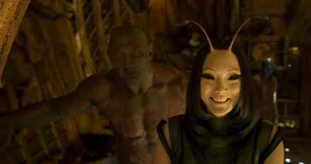 Mantis (Marvel Comics) Pom Klementieff Dave Bautista Drax The Destroyer movie Guardians of the Galaxy Vol. 2 HD Desktop Wallpaper | Background Image