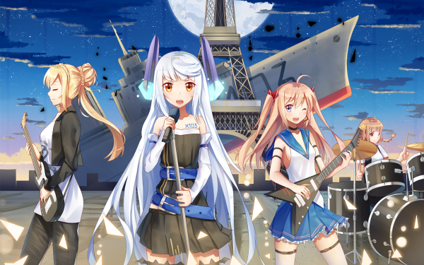 Anime Warship Girls HD Wallpaper | Background Image