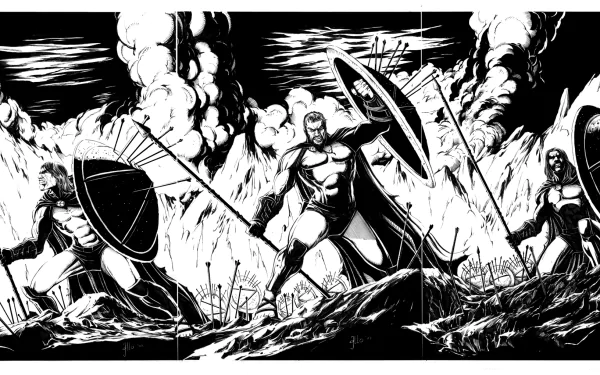 spartan Comic 300 HD Desktop Wallpaper | Background Image