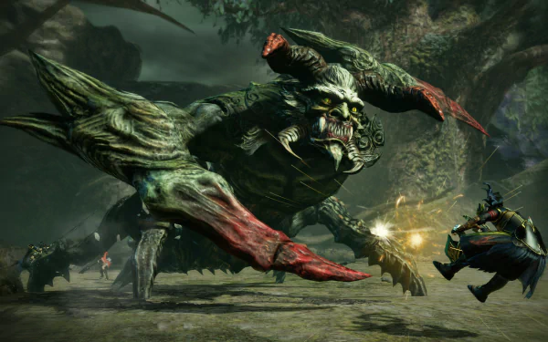 video game Toukiden 2 HD Desktop Wallpaper | Background Image