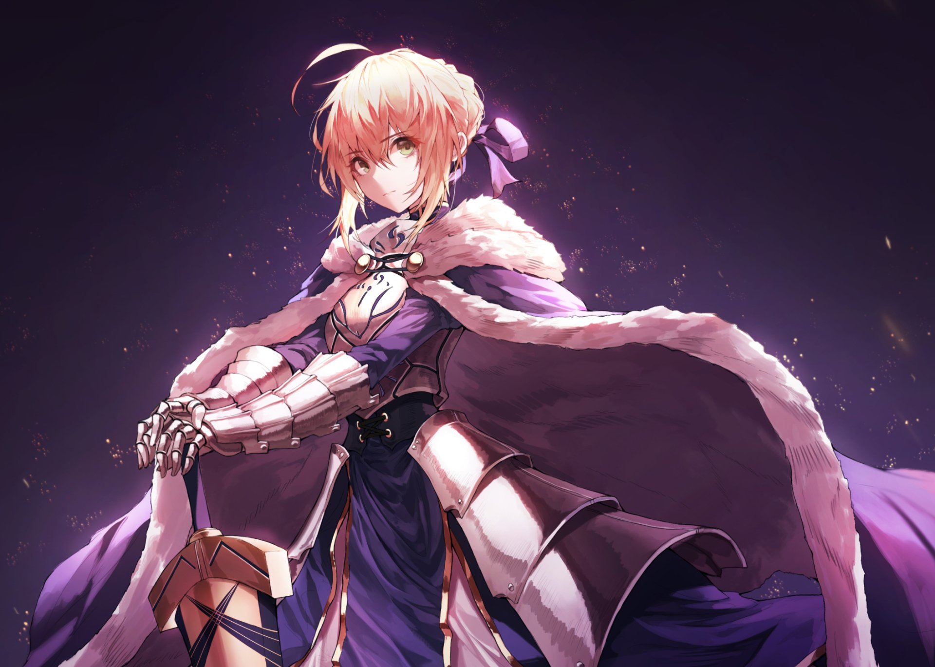 Download Saber (Fate Series) Anime Fate/Stay Night HD Wallpaper