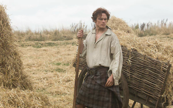 Jamie Fraser Sam Heughan TV Show Outlander HD Desktop Wallpaper | Background Image