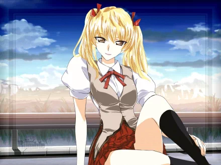 Anime School Rumble HD Desktop Wallpaper | Background Image