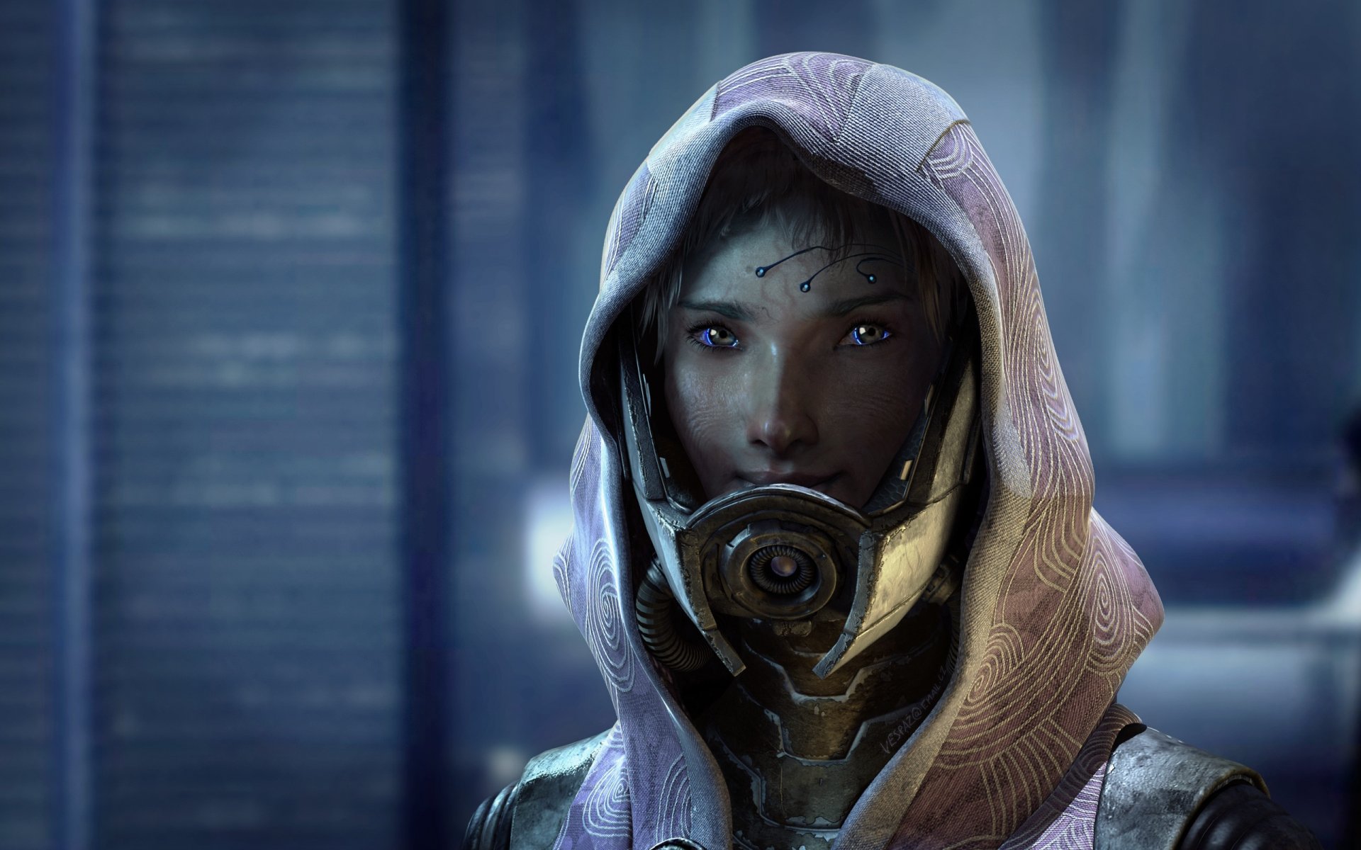 Download Tali'Zorah Mass Effect Video Game Mass Effect 3  HD Wallpaper