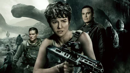 Michael Fassbender Katherine Waterston movie Alien: Covenant HD Desktop Wallpaper | Background Image