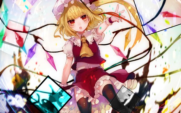 Anime Touhou Flandre Scarlet HD Wallpaper | Background Image