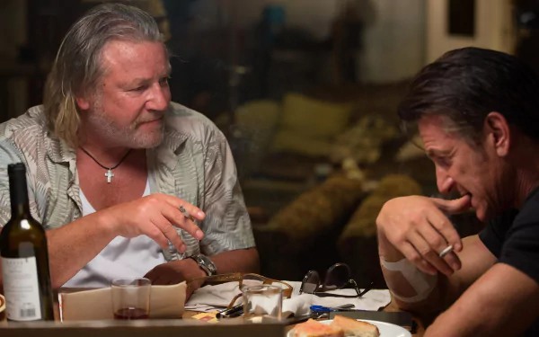 Ray Winstone Sean Penn movie The Gunman HD Desktop Wallpaper | Background Image
