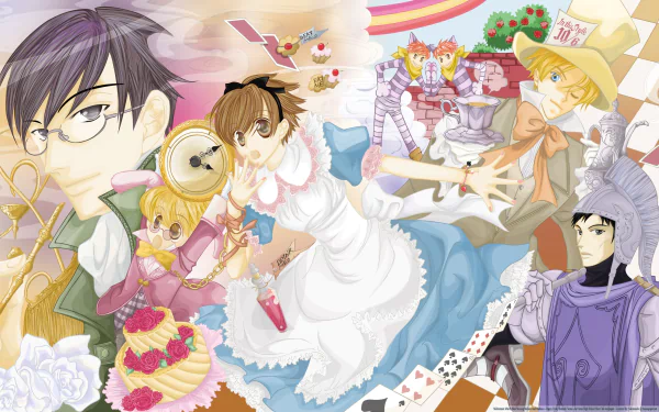 Anime Ouran High School Host Club HD Desktop Wallpaper | Background Image