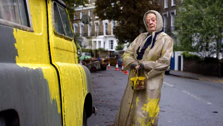 Maggie Smith movie The Lady In The Van HD Desktop Wallpaper | Background Image