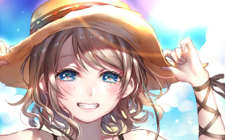 You Watanabe Anime Love Live! Sunshine!! HD Desktop Wallpaper | Background Image