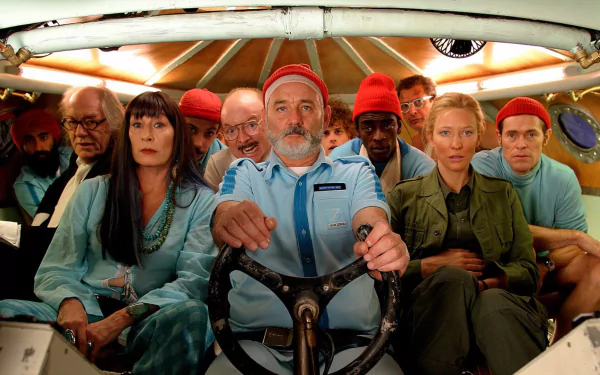 Cate Blanchett Bill Murray movie The Life Aquatic with Steve Zissou HD Desktop Wallpaper | Background Image