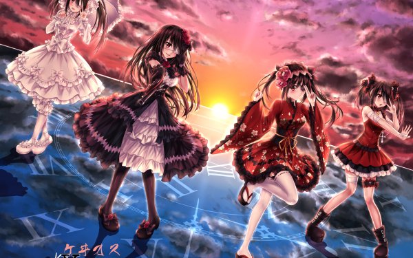 Anime Date A Live Kurumi Tokisaki HD Wallpaper | Background Image